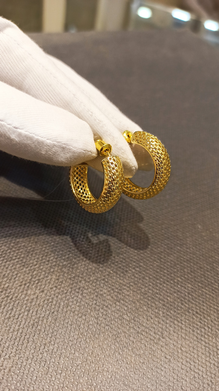 Серьги / конго / 2,5 см ( пр. Абая 141 ), фото 1