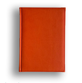 Ежедневник полудатированный, А5 оранжевый