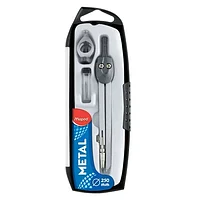 Готовальня MAPED "Start", 3 предмета, ударопрочный пенал с европодвесом, 197512