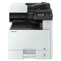 МФУ лазерное ЦВЕТНОЕ KYOCERA ECOSYS M8124cidn "3 в 1", А3, 24 стр./мин., 100 000 стр./мес., ДУПЛЕКС, АПД,