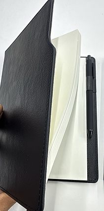 БЛОКНОТ А5 С РУЧКОЙ, синий, фото 2