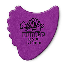Медиатор, Fin Pick, 1.14мм, Dunlop 414-114