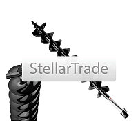 Бур почвенный ф100х800x20мм ECO ED-102