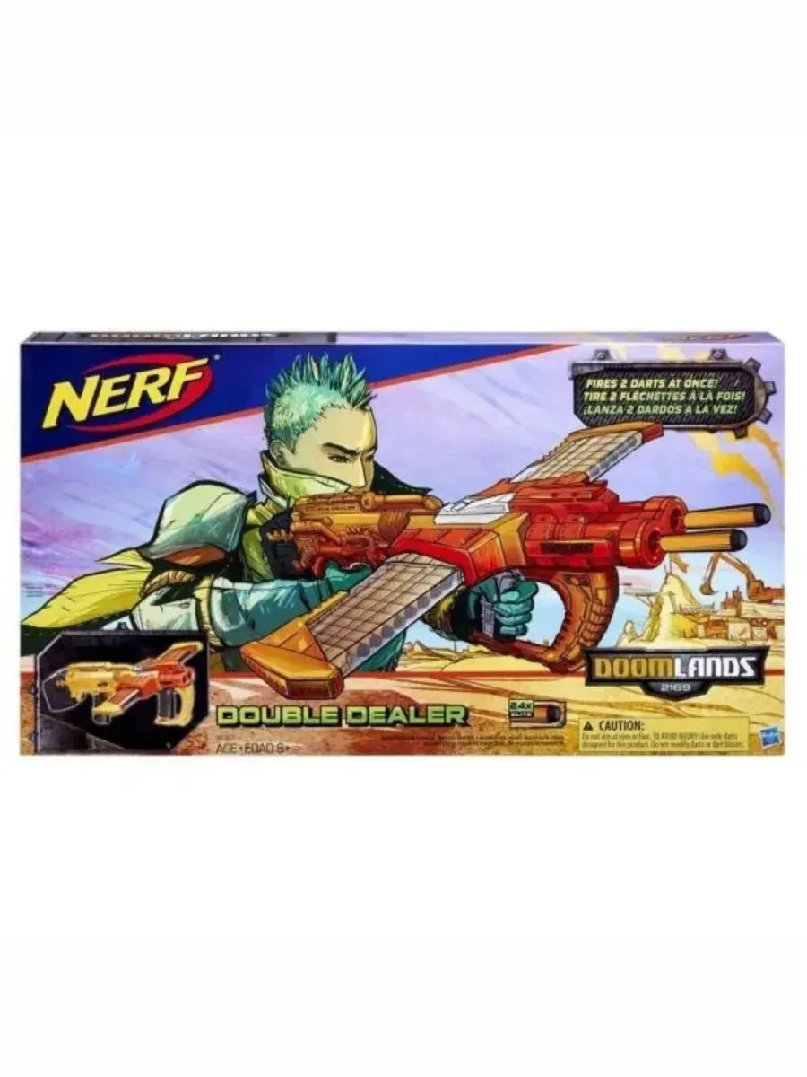 Бластер Нерф Думлендс Дабл Диллер, фото 1