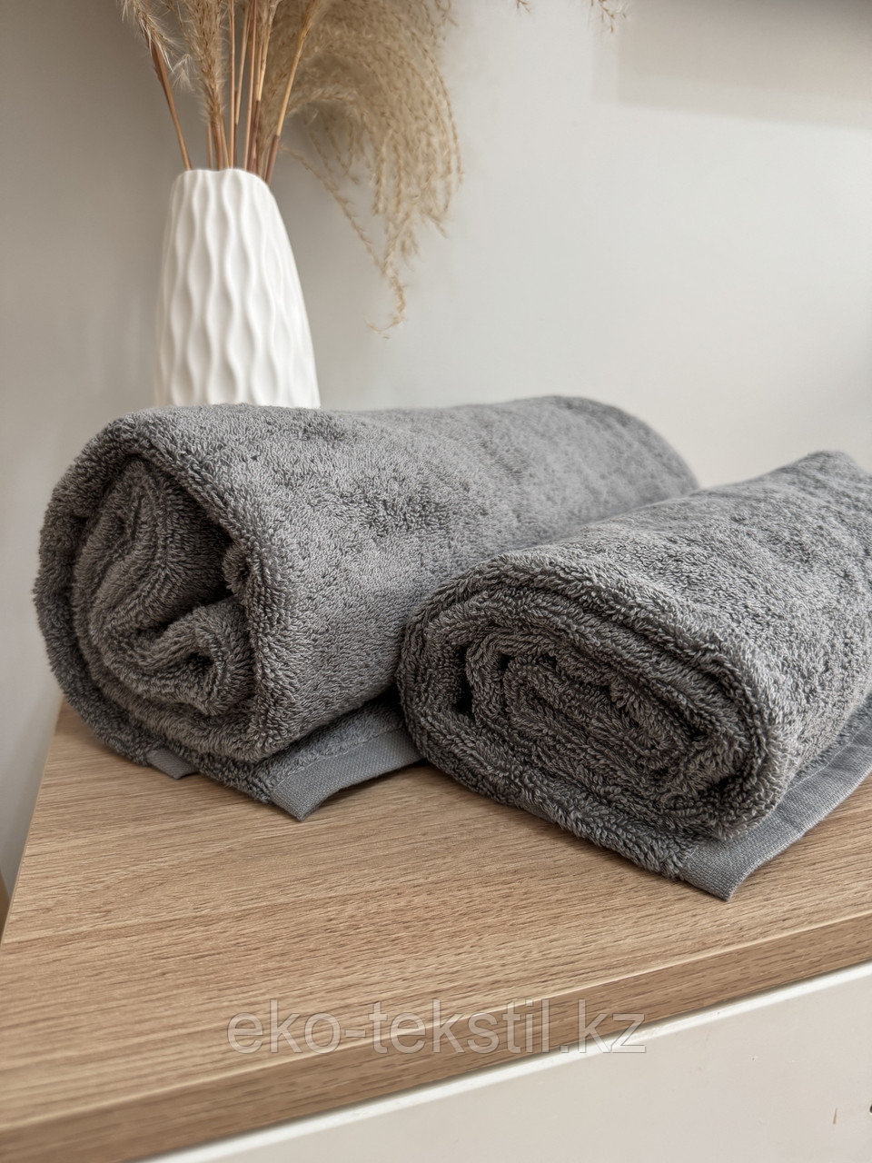 Полотенце серое банное  70*140, плотность 550. Узбекистан