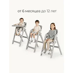 Стульчик для кормления Tomix Cindy, серый