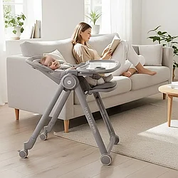 Стульчик - шезлонг Tomix DOMINIK, серый