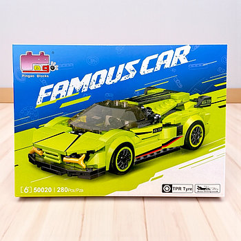 50020 Машина конструктор 280дет 32х23см