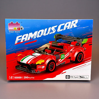 50009 Машина конструктор 290дет 32х23см