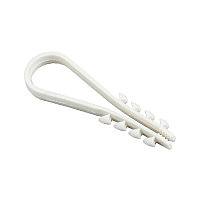 Дюбель-хомут 11-18мм нейлон бел. IEK (100)