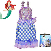 Платье Русалочки Карнавальный костюм русалочка для девочки (XF-6919)