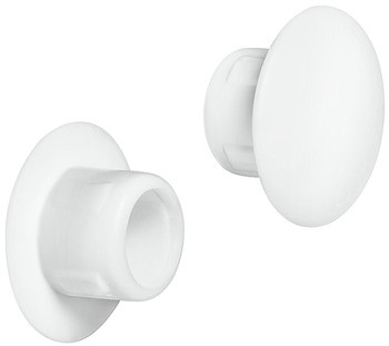 Заглушка D 8 мм, белая, фото 1