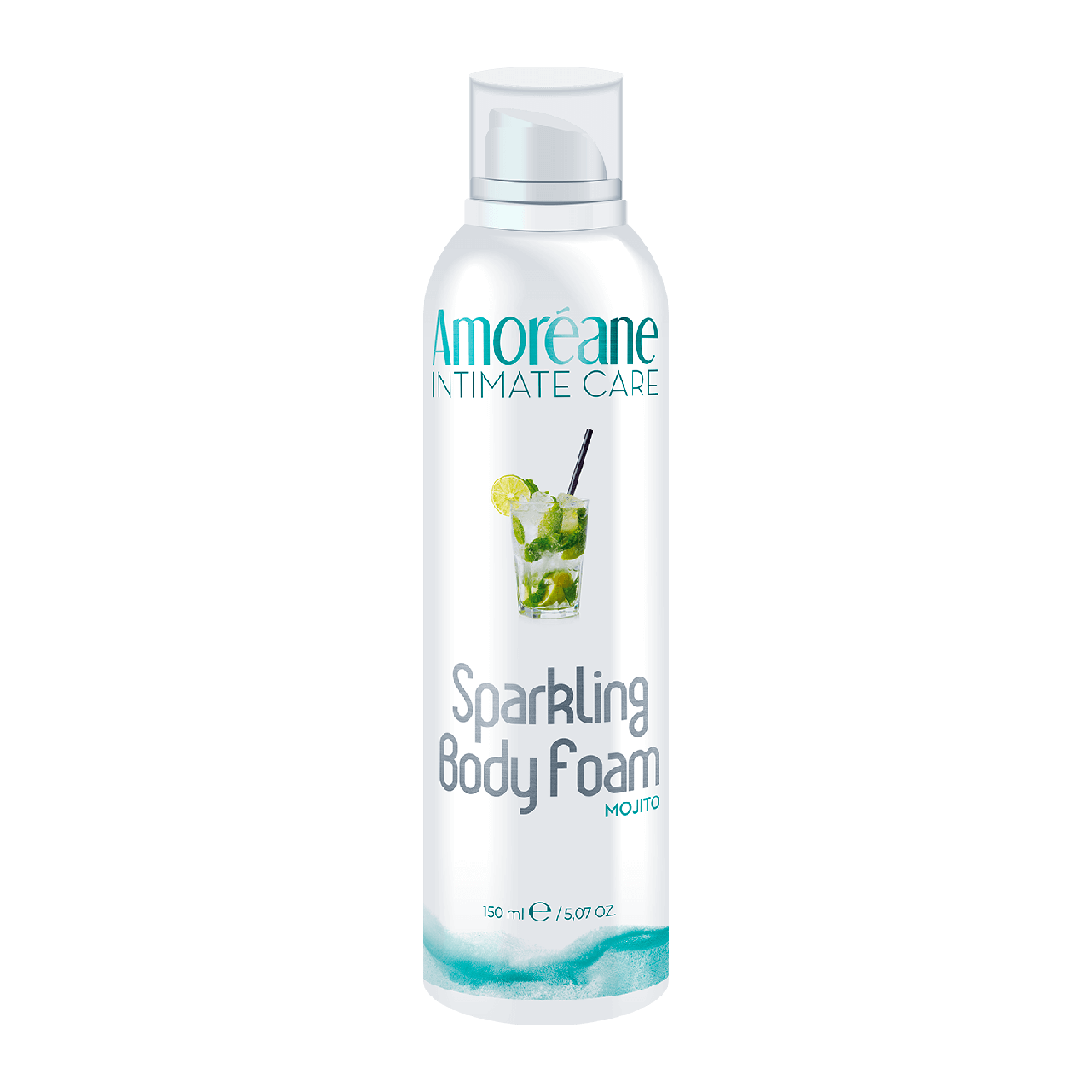 Массажная пена Amoreane Sparkling body foam mojito, фото 1