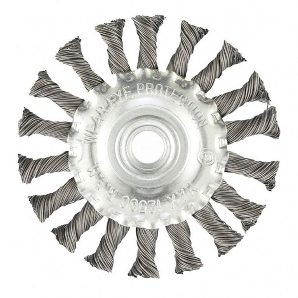 Щетка для УШМ MATRIX 100мм 74639, фото 1