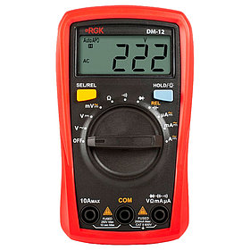 Мультиметр цифровой RGK DM-12 776561