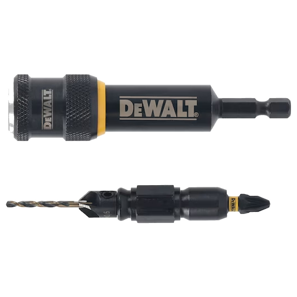 Быстросменный узел DeWalt Flip&Drive бита PZ2/сверло с зенкером №6 DT70786-QZ, фото 1