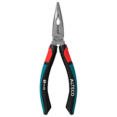 Длинногубцы угловые 160 мм, 3К рукоятка ALTECO Industrial 0304-3K-160-X