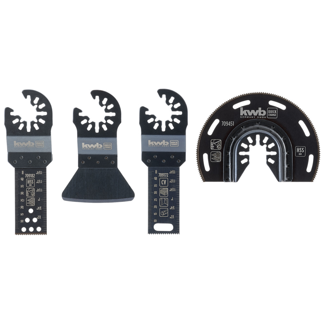 Набор оснастки для реноватора KWB 7 шт. 708000, фото 1