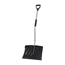 Лопата для уборки снега с S обр черенком