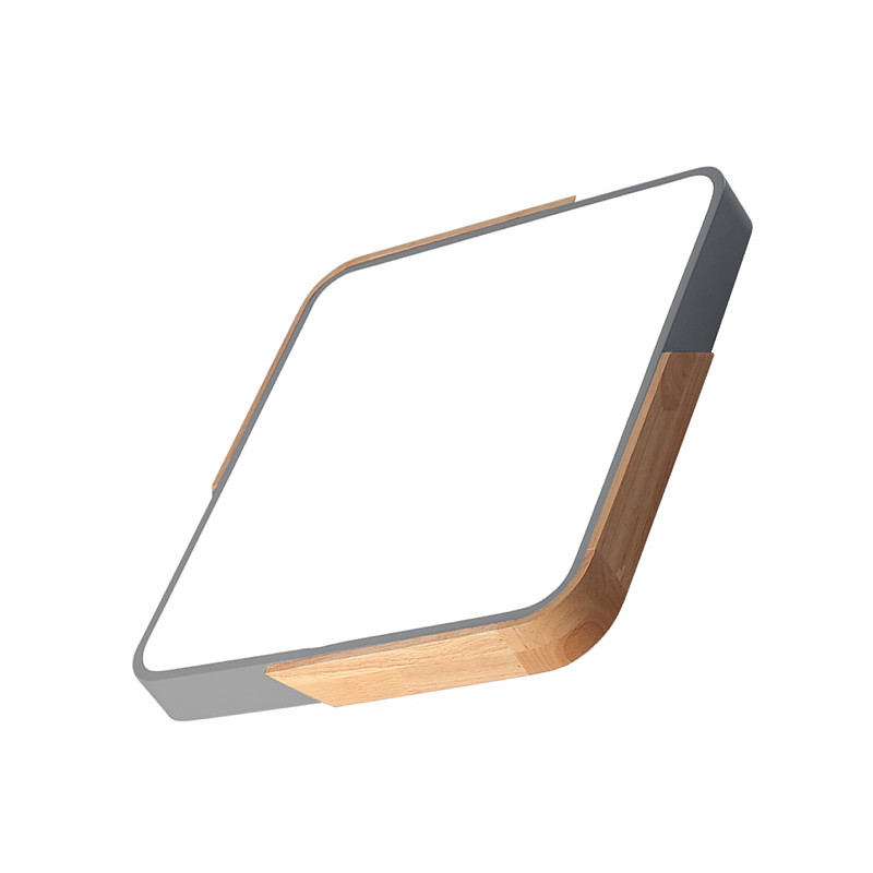 LED ДПО NORMAND K (серый) 80W 6400Lm 420x420 6500K IP20 MEGALIGHT (20) NEW