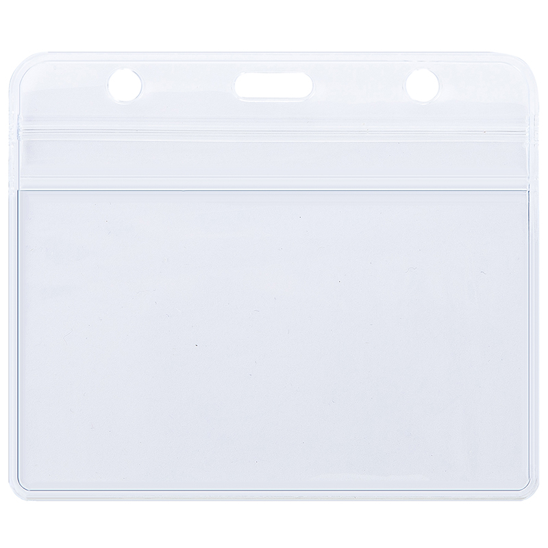 Бейдж DELI горизонтальный 100x84 мм (91x56 мм)