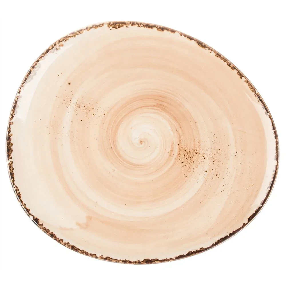 Тарелка десертная 22,5*19,5см Organica Sand (73037904) P.L. Proff Cuisine, фото 1