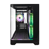 Компьютерный корпус 1STPLAYER UV5 BLACK без Б/П, фото 2