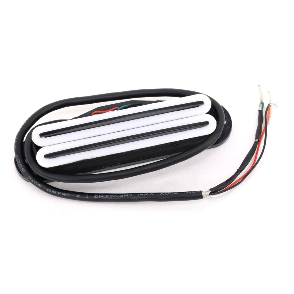 Звукосниматель мини-хамбакер, рельсовый, чёрный, Musiclily MX0449BK, фото 1