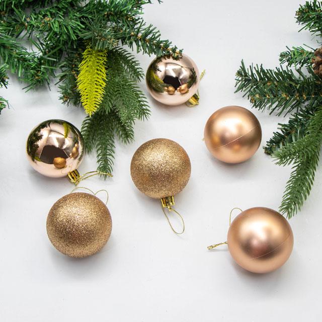 Набор елочных шаров Dust 6см/6шт