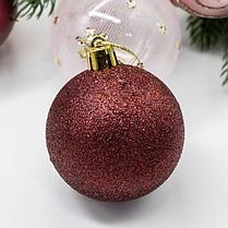 Набор елочных шаров Star 6см/20шт, фото 4