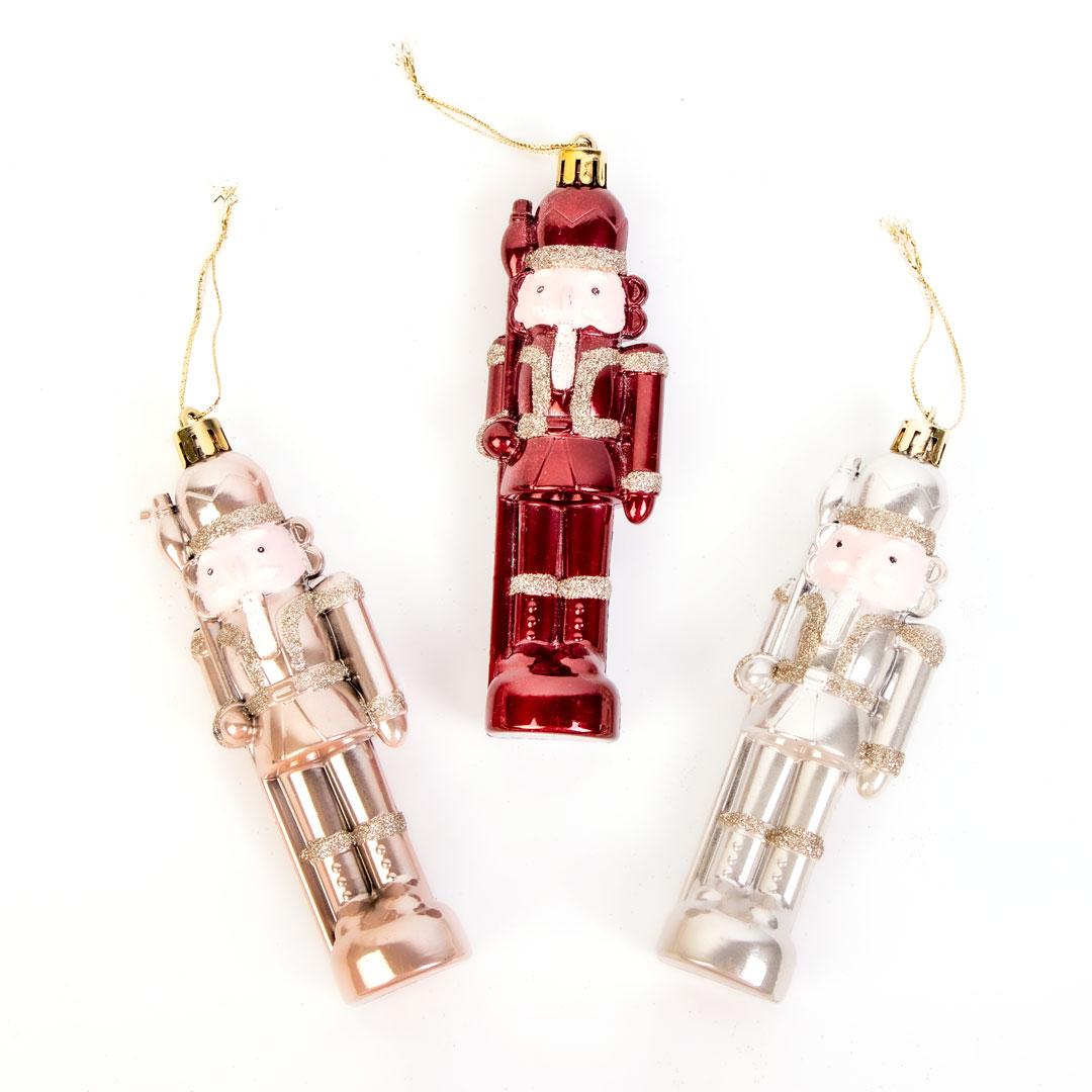 Набор елочных игрушек Hoffman 14х4см 3шт