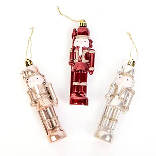 Набор елочных игрушек Hoffman 14х4см 3шт, фото 1