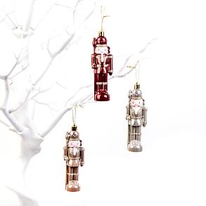 Набор елочных игрушек Hoffman 14х4см 3шт, фото 2