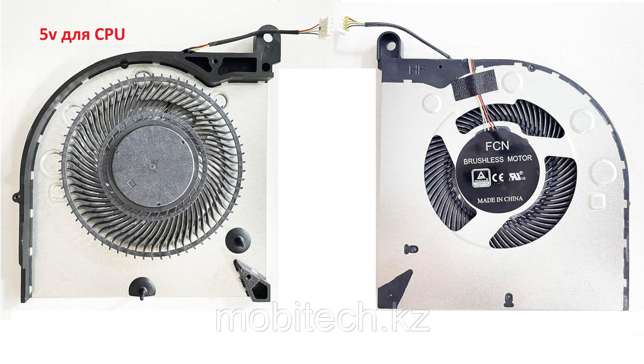 Системы охлаждения вентиляторы Lenovo Y730-15 Legion Y740-15 Y9000 DC 5v 4-pinКулер FAN вентилятордля CPU, фото 1