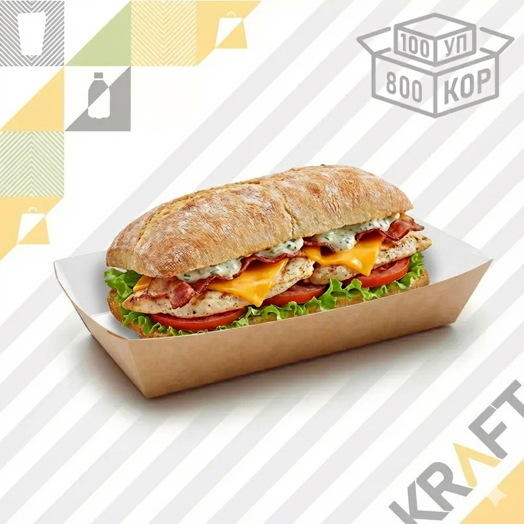 OSQ TRAY 800, Лоток 220*115*42 (100/800), фото 1