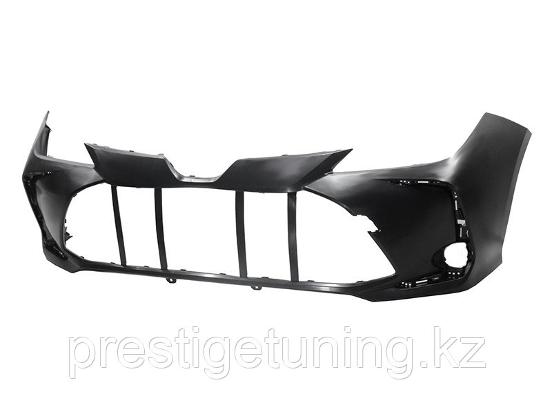 Передний бампер на Corolla 2019-24 с отверстием под крюк (SAT)