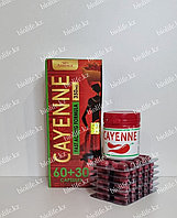 Cayenne Каенне жиросжигатель для похудения в капсулах 60+60