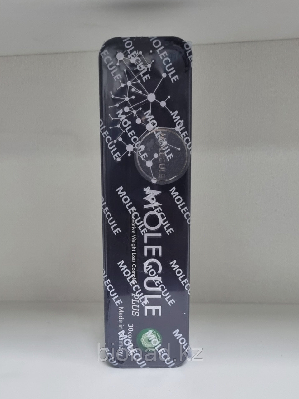 Molecule Plus ( Молекула Плюс ) длинная металлическая упаковка капсулы для похудения 30 капсул