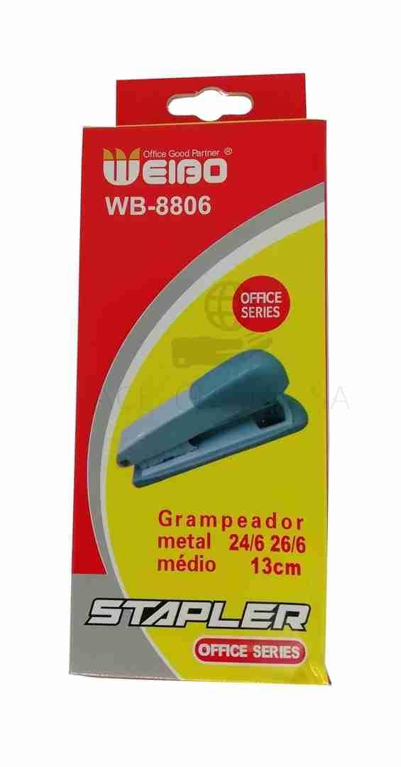 Степлер WEIBO до 25 листов, серый