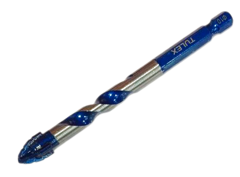 Сверло по кафелю и стеклу шестигранный хвостовик 1/4 8мм TULEX PROFESSIONAL 6012408, фото 1