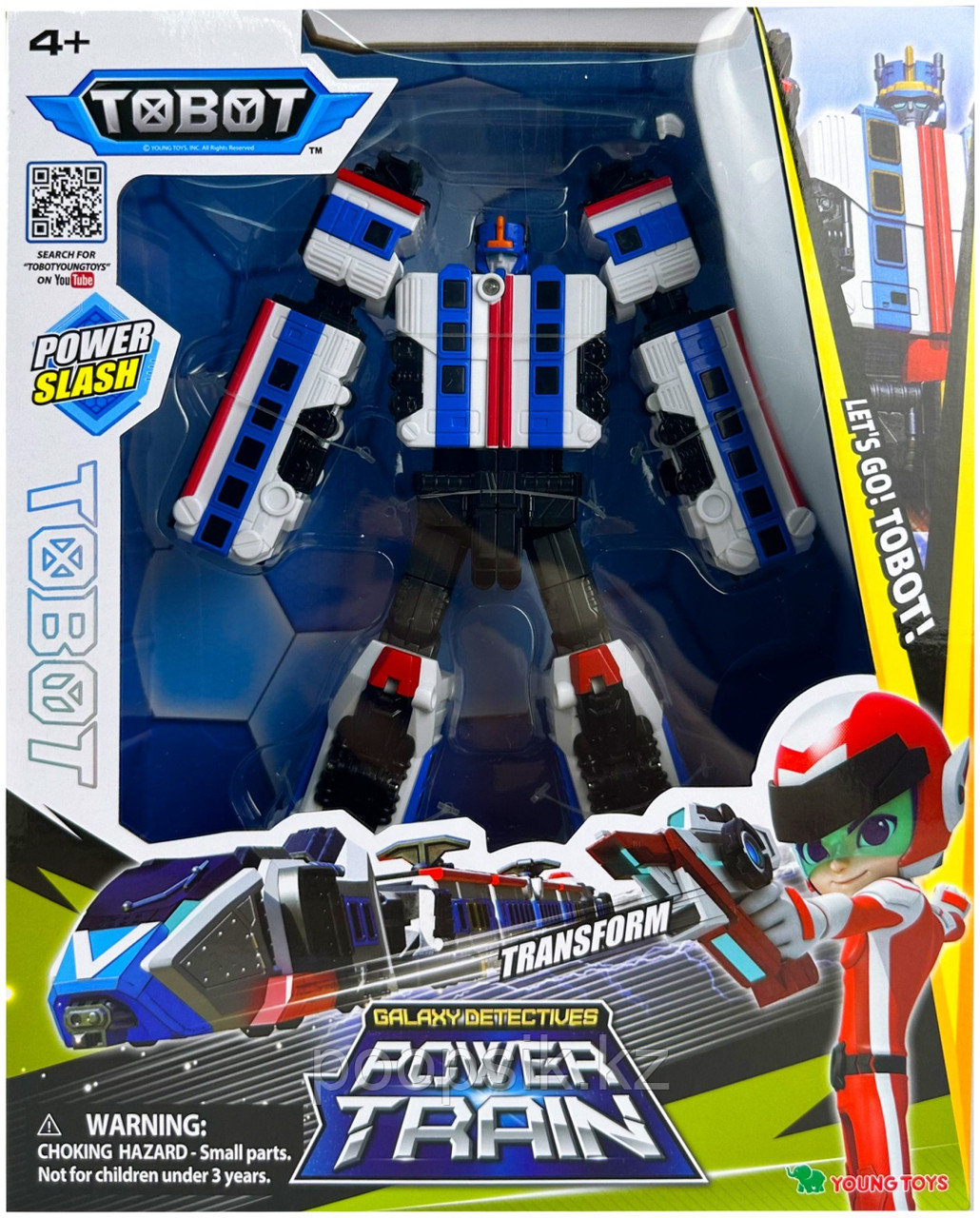 Трансформер Tobot Пауэр Трейн NEW, высота 19 см
