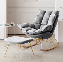 Кресло-качалка "Эйфория" RC-01-grey