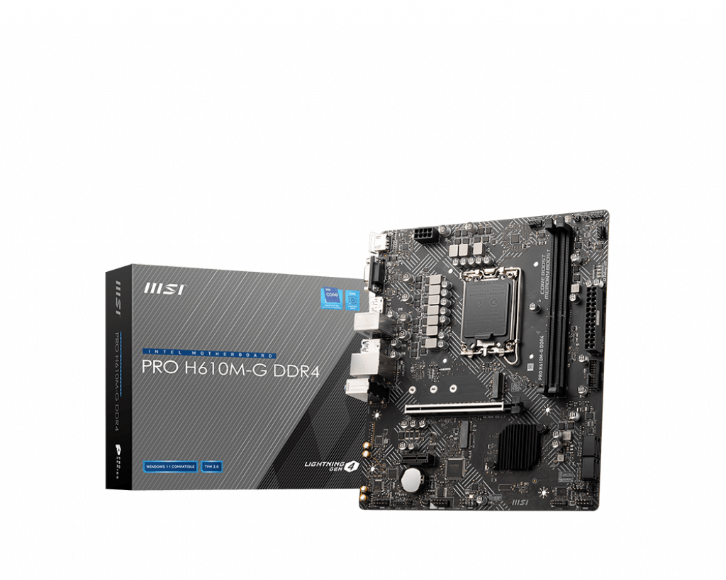 Материнская плата MSI PRO H610M-G DDR4