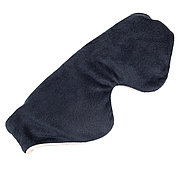 Утяжеленная маска для сна, синяя (4982)