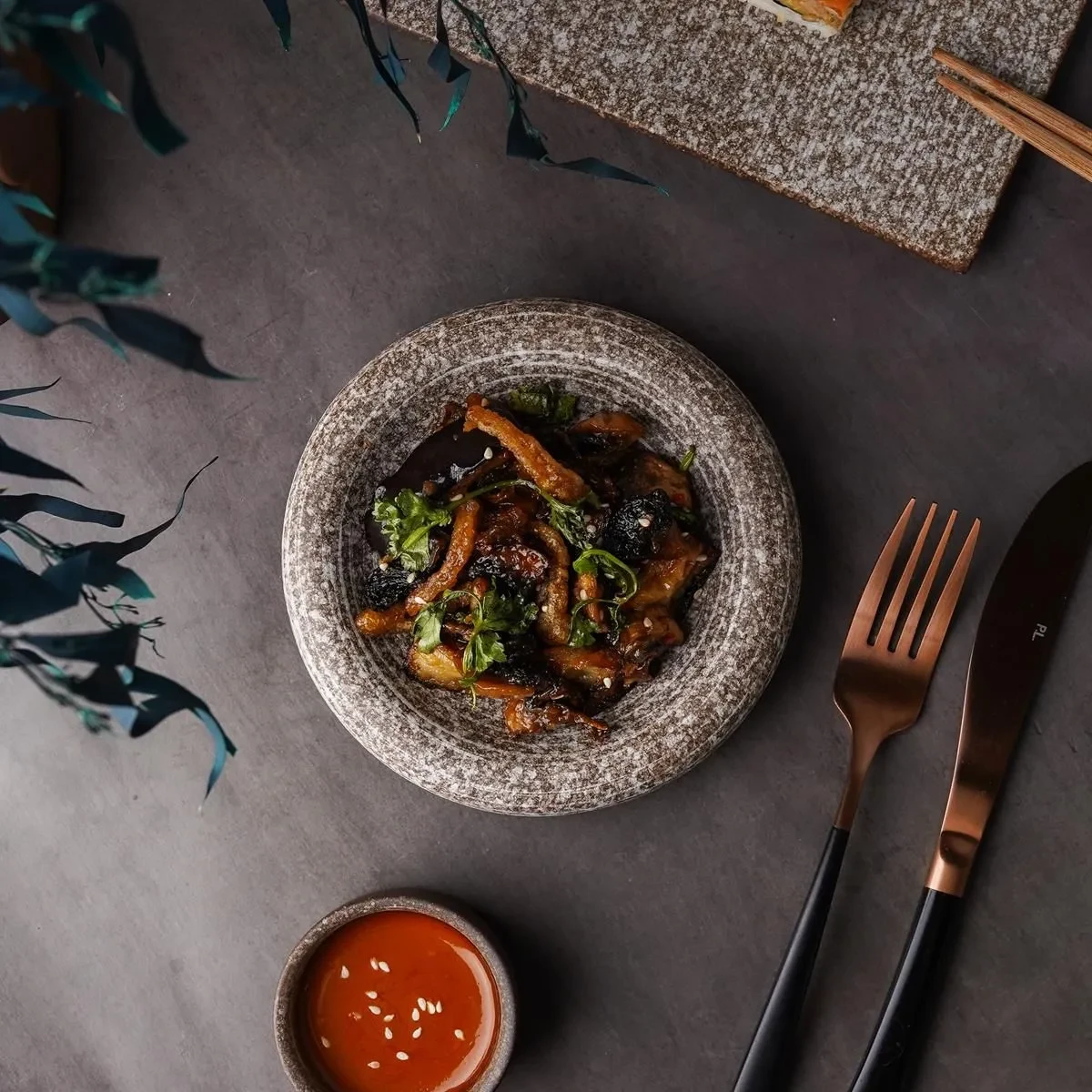 Блюдо для подачи круглое 15,5*3см Untouched Taiga (81221922) P.L. Proff Cuisine, фото 1