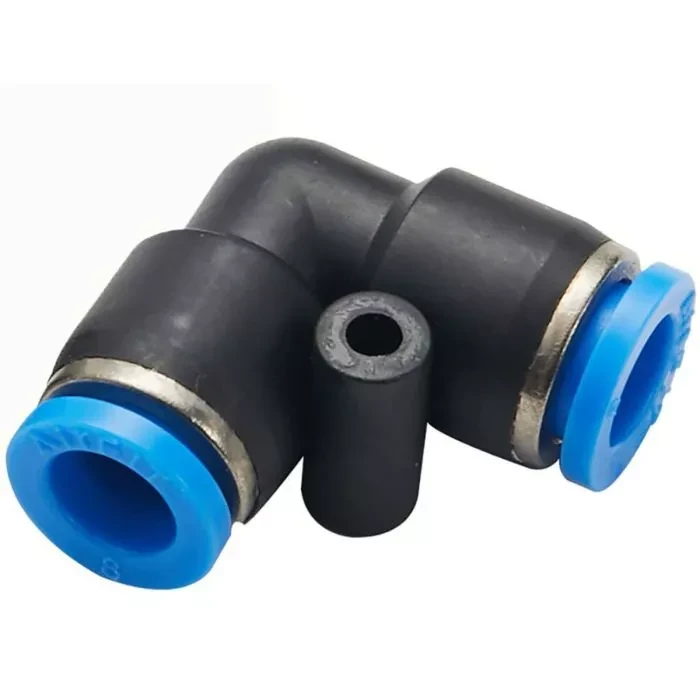 Фитинг пневматический угловой WAALPC PV06, фото 1