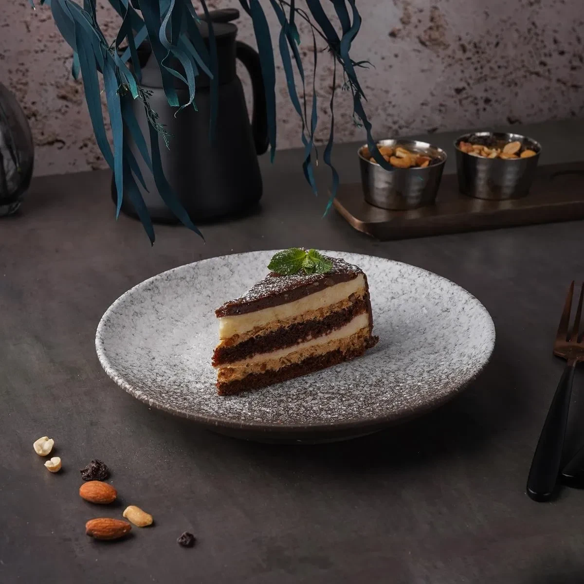 Тарелка десертная 22см Untouched Taiga (81223245) P.L. Proff Cuisine, фото 1