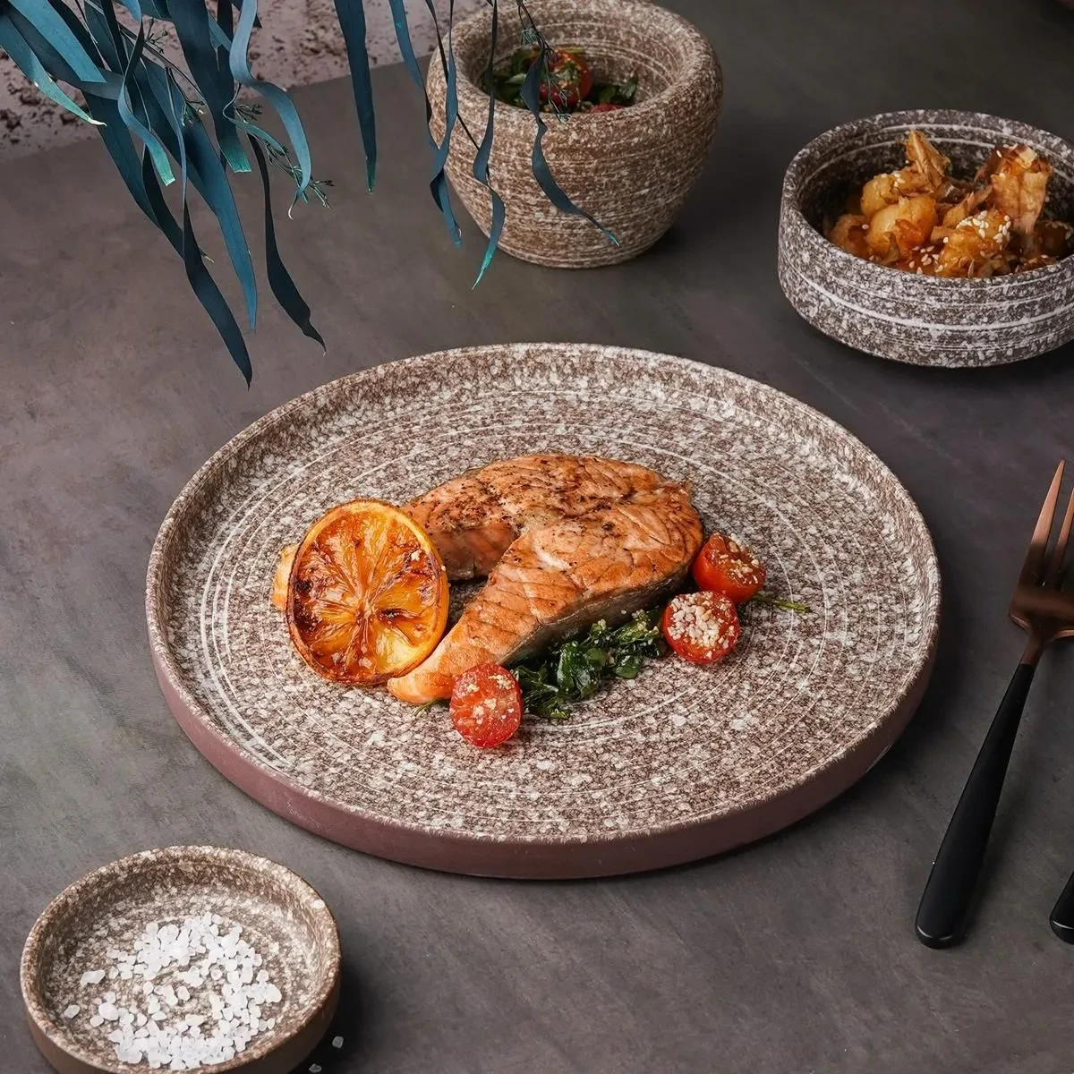 Тарелка с бортом 26*1,8см Untouched Taiga (81223540) P.L. Proff Cuisine, фото 1