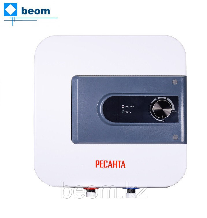 Водонагреватель накопительный ВН-10Н Ресанта (10л | 1,5кВт | 220В | настенный | 75°С | Подводка нижняя | время нагрева 20 мин), фото 1