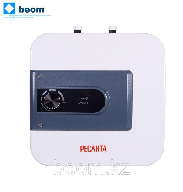 Водонагреватель накопительный ВН-15В Ресанта (15л | 1,5кВт | 220В | настенный | 75°С | Подводка верхняя | время нагрева 31 мин), фото 1
